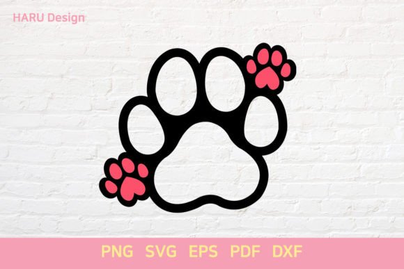 Dog Paw Frame