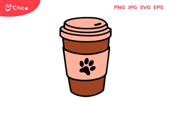 Kawaii Dog Paw Coffee