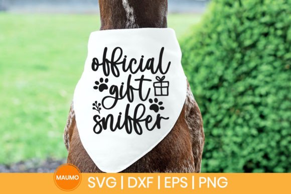 Officlal Gift Sniffer Dog Bandana
