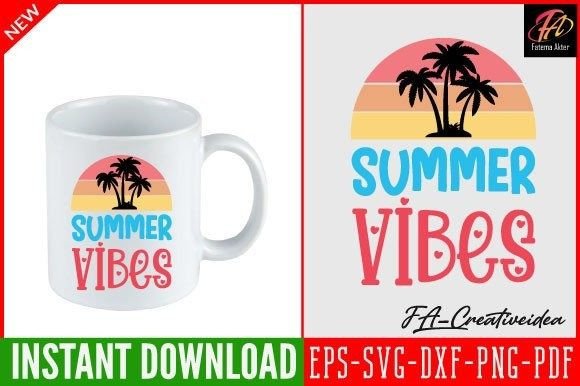 Summer-Vibes Svg Designe